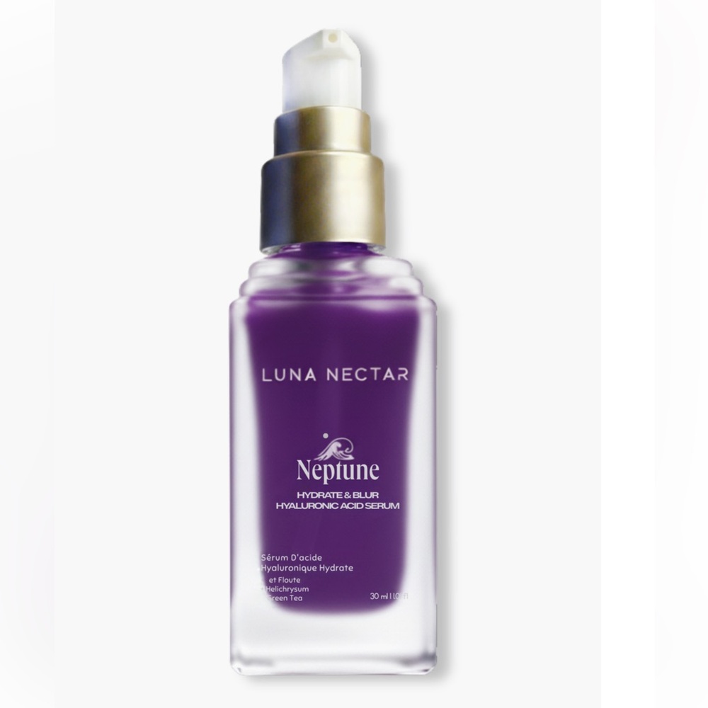 NWT Luna Nectar Neptune Hyaluronic Acid Hydrate & Blur Serum - 1.01 fl oz